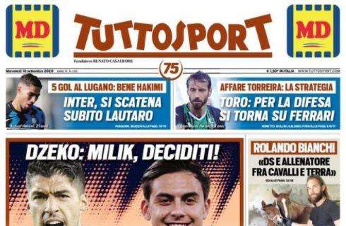 Tuttosport - Ciao Suarez, Dybala resta