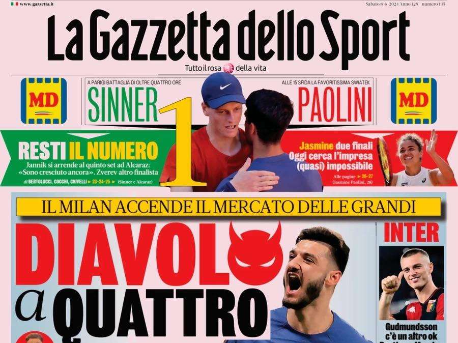 Gazzetta - Douglas Luiz subito