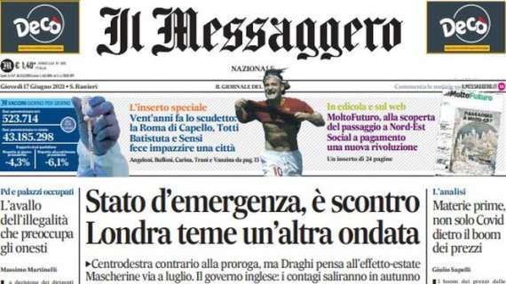 Il Messaggero - L’Italia scopre Lccatelli 