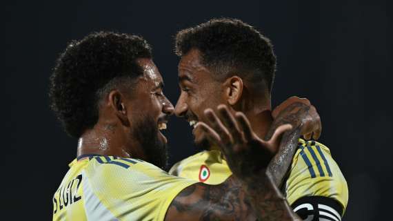 Assist di Douglas Luiz e gol di Danilo: la Juventus celebra i due brasiliani