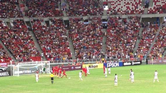 LIVE - SINGAPORE-JUVENTUS 0-5 - I bianconeri chiudono la tournée con goleada firmata da Pirlo (doppietta), Pogba, Giovinco e Asamoah. Allegri prova l'albero di Natale