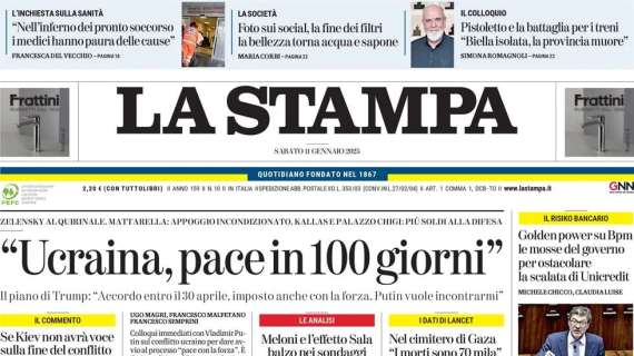 La Stampa - Toro-Juve, da non perdere  