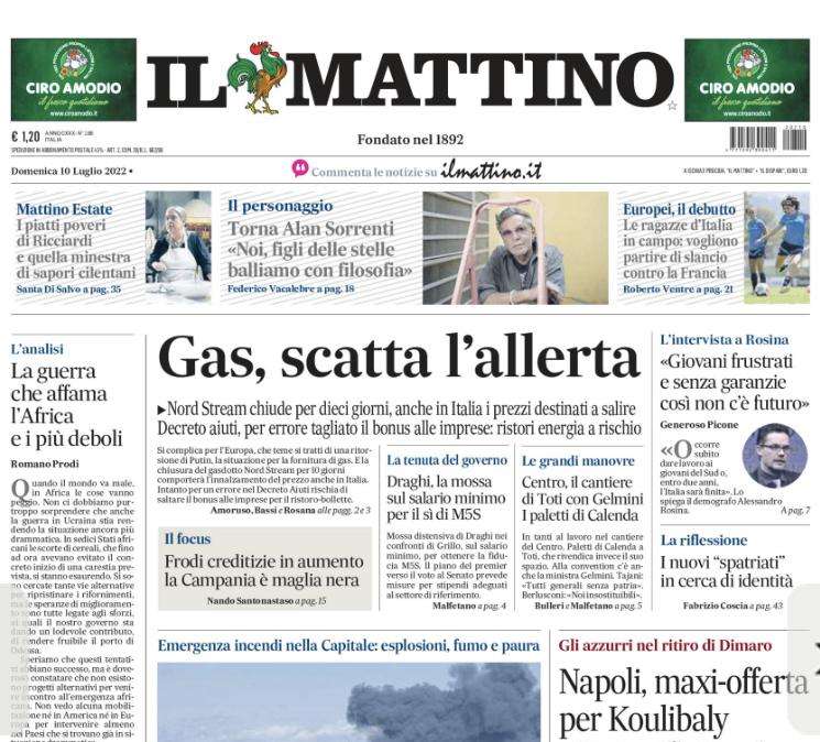 Il Mattino - Maxi offerta per Koulibaly