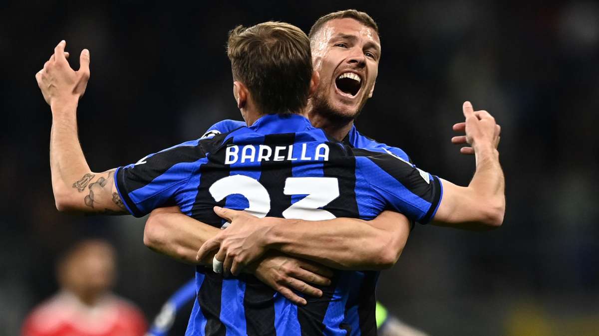 QUI INTER - Dzeko e Calhanoglu in vantaggio su Lukaku e Brozovic