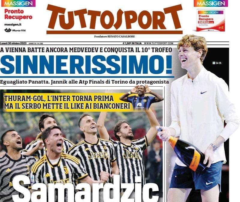 Tuttosport- Samardzic tifa Juve 
