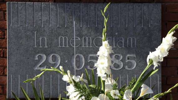 "Heysel: il giorno del ricordo". La Juventus ricorda le vittime