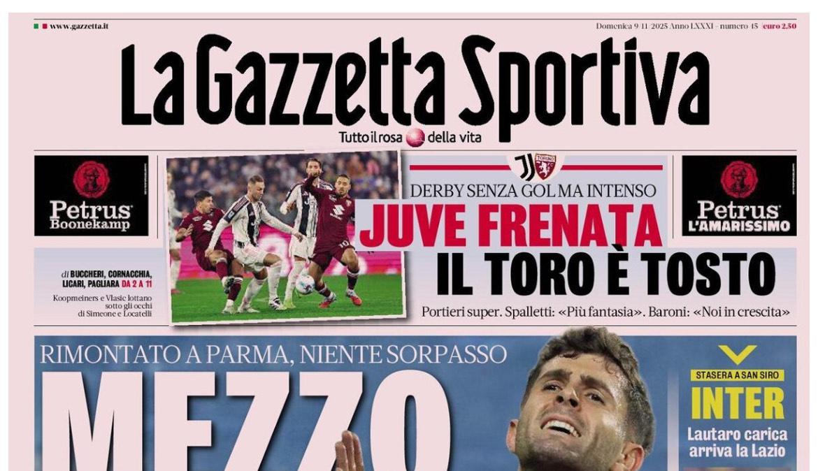 Juve frenata, Toro tosto