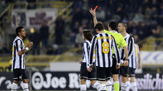 FINALE - BOLOGNA-JUVENTUS 1-1: VUCINIC, CHE GOL! ESPULSO BONUCCI