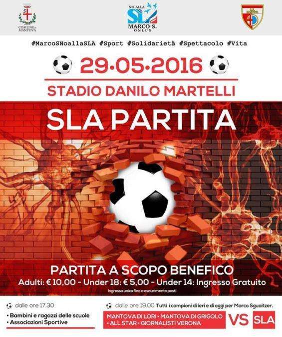 Un calcio alla SLA: tutti in campo per Marco Sguaitzer