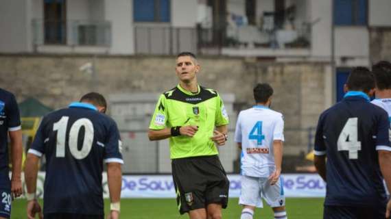 Juve Stabia - Casertana, arbitro fiorentino per il derby del "Menti"