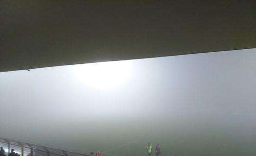 Matera-Juve Stabia sospesa per nebbia. Il match rinviato a data da destinarsi