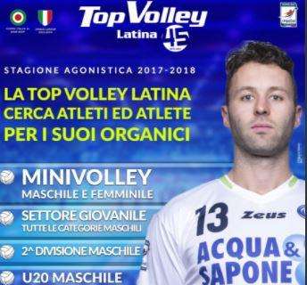 Pallavolo - La Top Volley Latina apre le iscrizioni per i corsi di Volley e Minivolley
