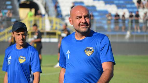 Latina, Bruno: "Soddisfatto dei miei ragazzi, dobbiamo lavorare e lo stiamo facendo"