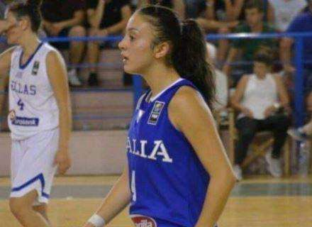 Basket - L'apriliana Giorgia Bovenzi parteciperà al raduno per le Olimpiadi Giovanili