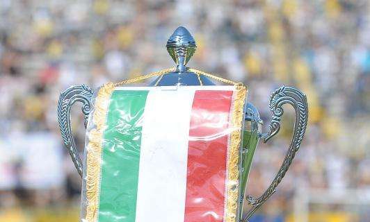 Coppa Italia - Definito il tabellone dei trentaduesimi di finale