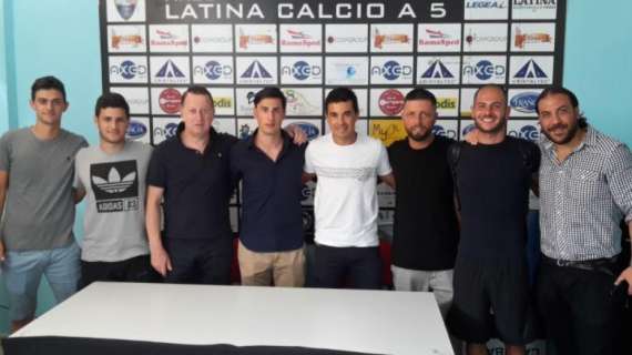 Calcio a 5 - Axed Group Latina, presentati 5 nuovi giocatori e il responsabile del settore giovanile