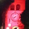 Castiglione, Torre dell'Orologio illuminata per Giornata contro armi nucleari