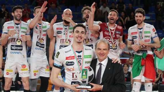 SPECIALE - Castiglione esulta: scudetto Michieletto con Trentino Volley