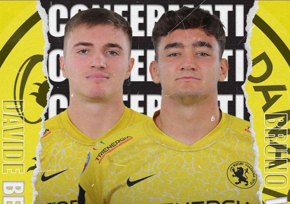 Rugby Viadana, Vallesi e Bernardi restano in giallonero