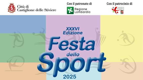 Castiglione, domenica "Festa dello Sport" al Parco Pastore