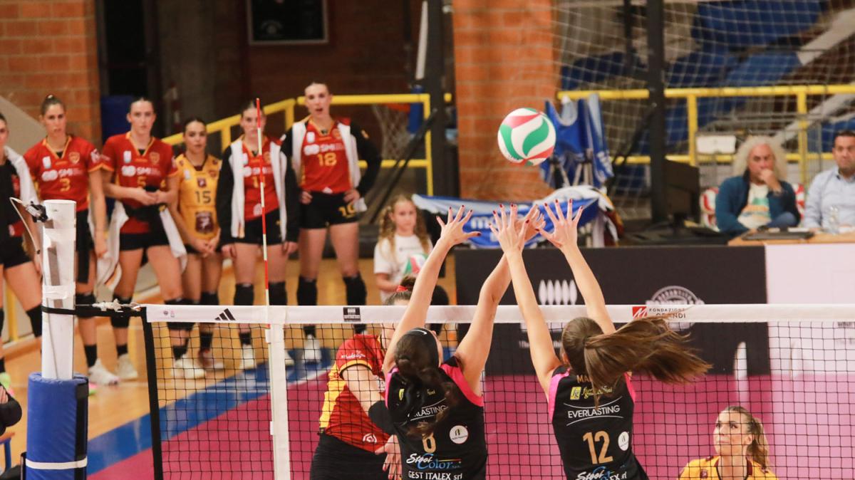 Casalmaggiore torna il sorriso: battuta Roma in tre set