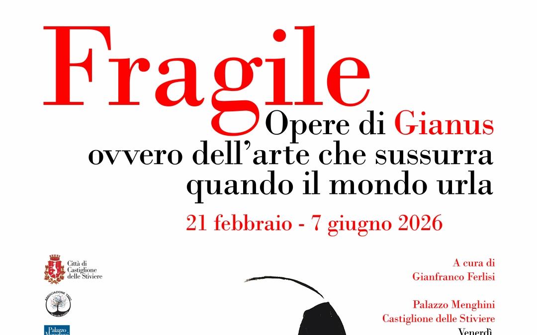 A Castiglione arriva Gianus: arte, fragilità e riflessione a Palazzo Menghini