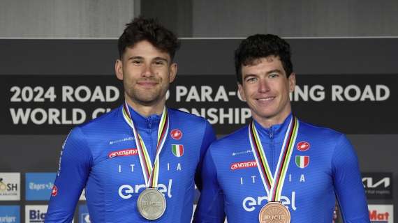 SPECIALE - Mondiali Ciclismo su strada, podio Italia: bronzo per Affini