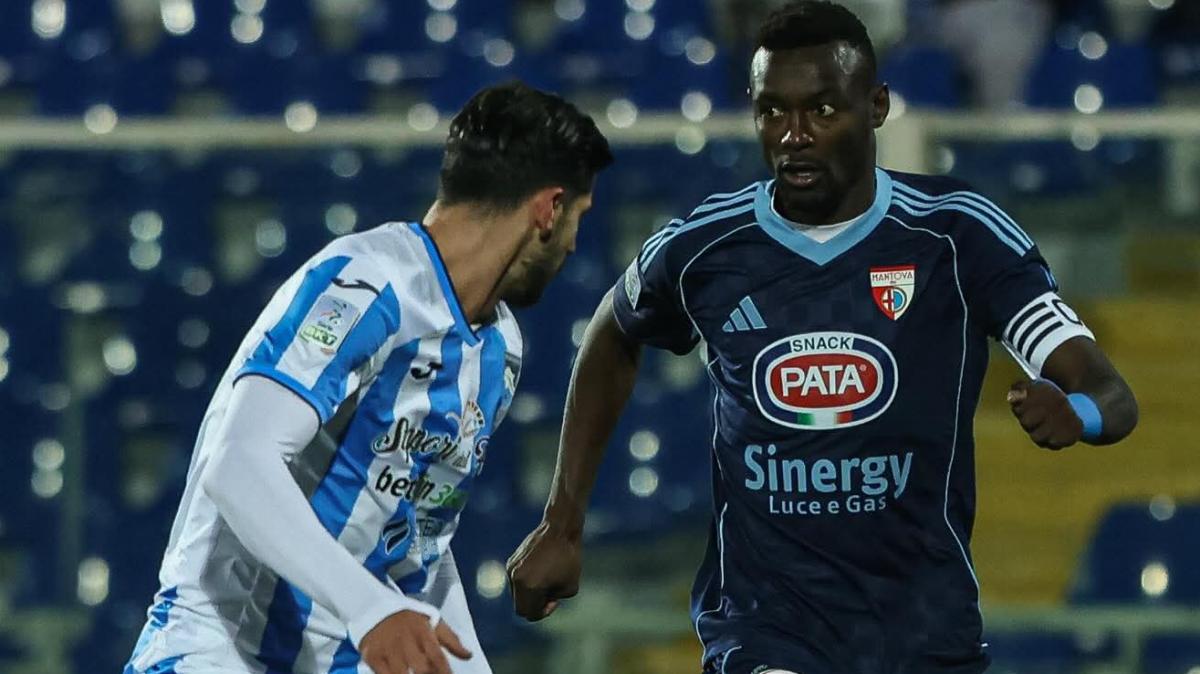 QS - Mantova, Ruocco non basta: il Pescara strappa un punto