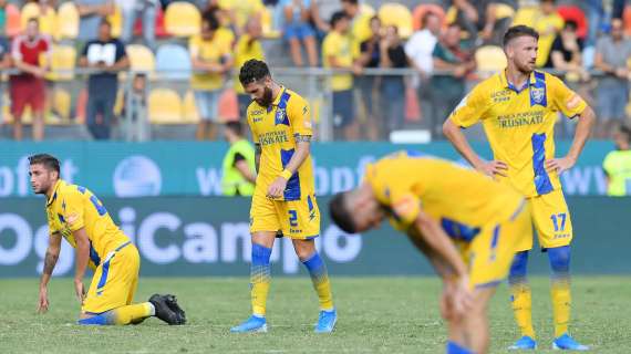 Stangata Frosinone: tanti squalificati contro il Mantova