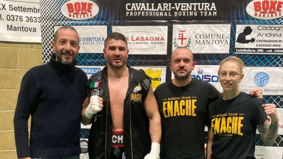 Mantova, successo per il sabato di boxe: grande match Enache-Zaplitnii
