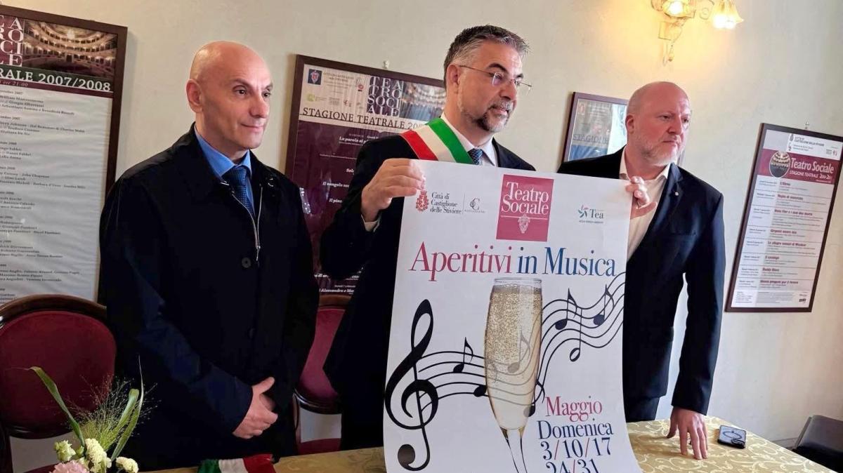 Castiglione, a maggio "Aperitivi in Musica" al Teatro Sociale