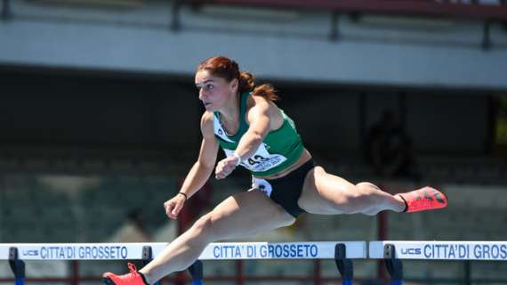 Atletica, la mantovana Giulia Guarriello primatista 60m ostacoli U23
