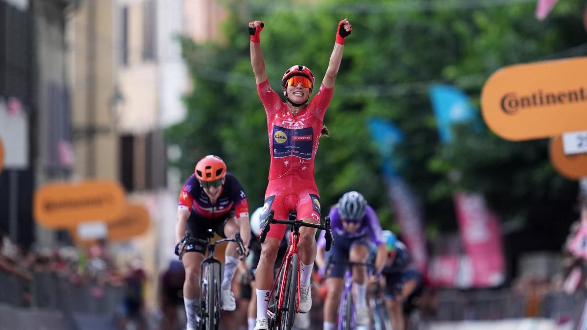 Giro d’Italia Women, Elisa Balsamo vince la tappa "mantovana"