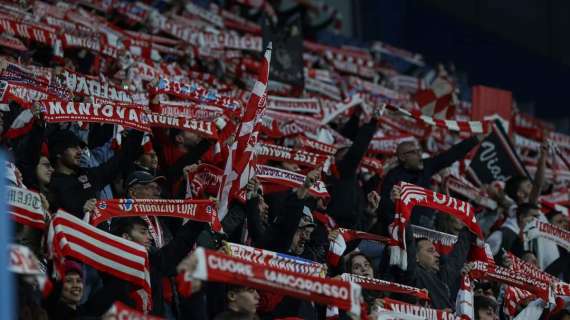 Tutti all'Arena Garibaldi, a Pisa oltre 400 cuori biancorossi