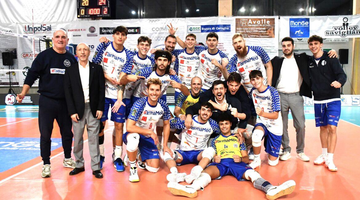 Vola Gabbiano, successo da urlo a Savigliano: 3-0
