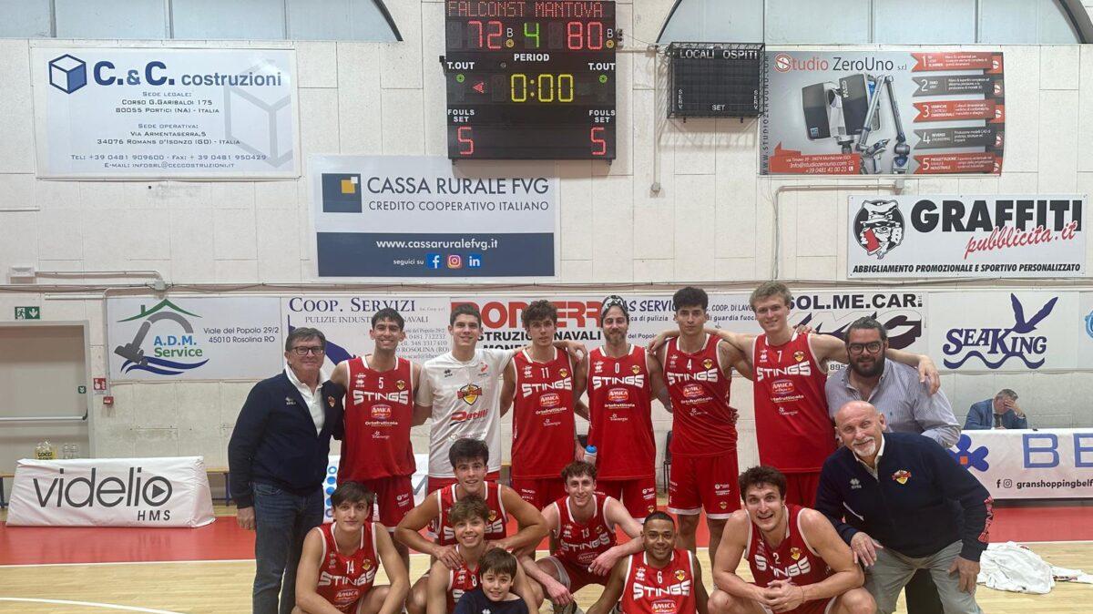 Basket, gioia Stings: Mantova passa a Monfalcone