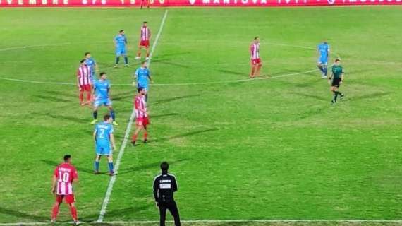 Matelica-Mantova 0-0, si rientra dalle Marche senza gol