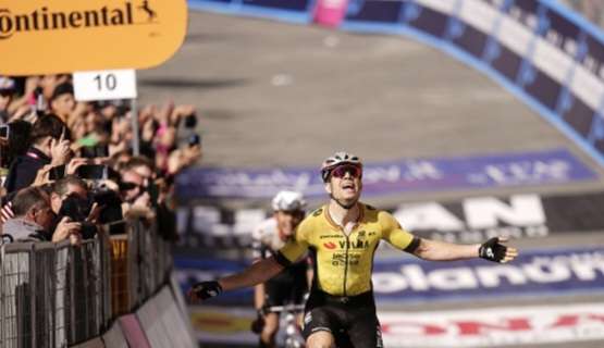 SPECIALE - Giro d'Italia, Var Aert fa sua la Gubbio-Siena