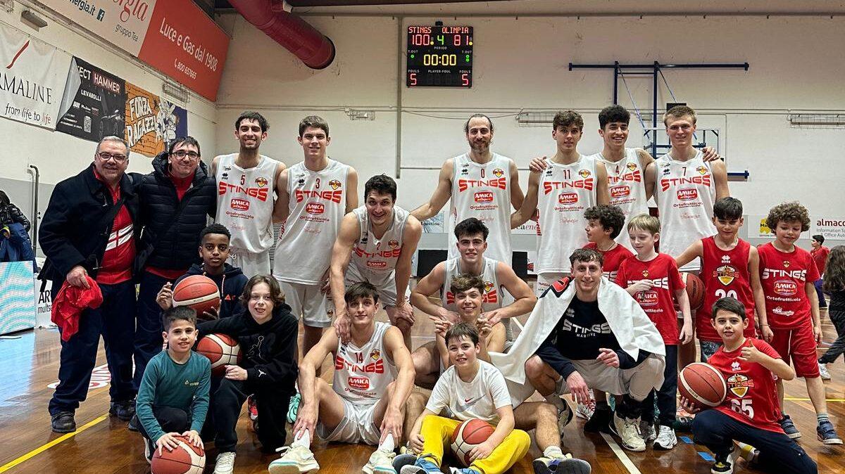 Basket, Stings quota 100: grande vittoria contro Olimpia Castello