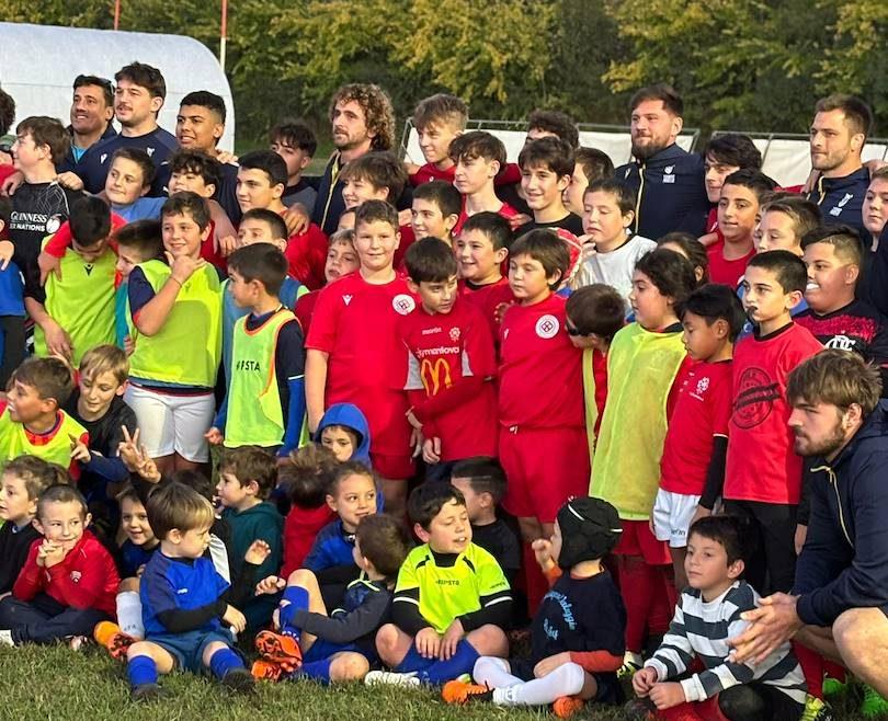 Rugby, per le Zebre di Pavan evento con i giovani mantovani