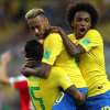 Brasile, un gol per tempo e Serbia ko: verdeoro agli ottavi