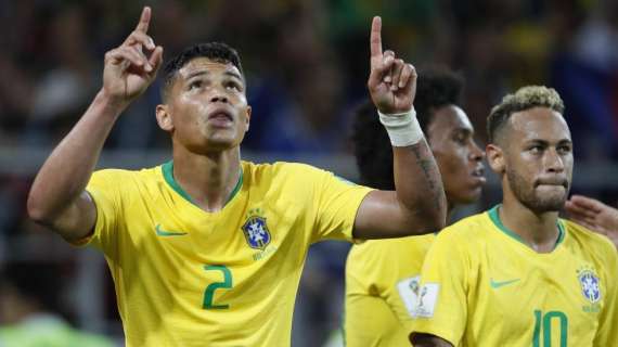 Le pagelle del Brasile - Due ciliegine di Thiago Silva, <i>danger</i> Coutinho