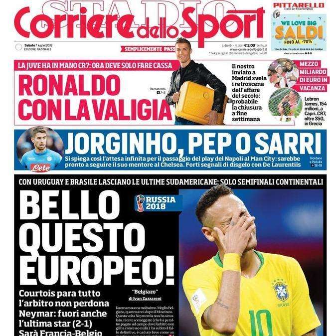 Corriere dello Sport: "Bello questo Europeo!"
