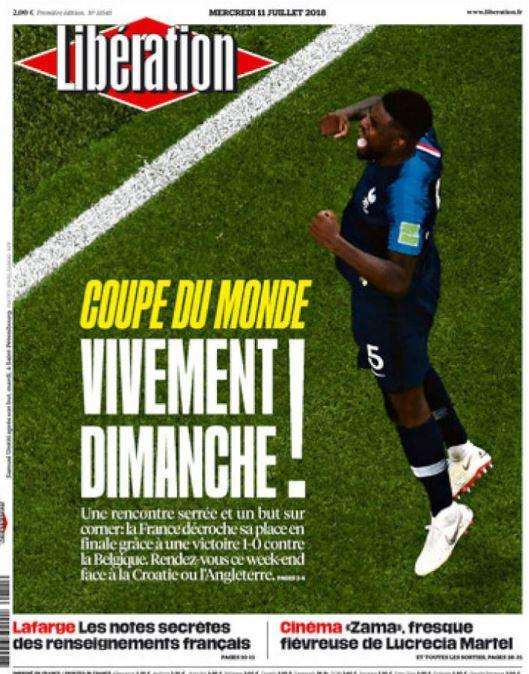 Francia, Liberation non sta nella pelle: "Venga velocemente domenica!"