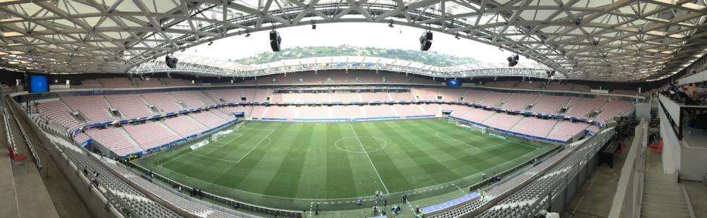 Francia-Italia, stadio esaurito a Nizza: presenti 34mila spettatori