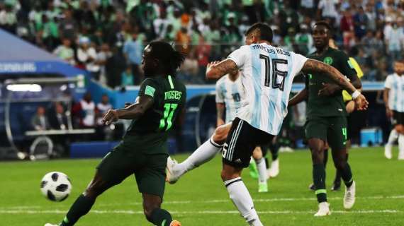 Argentina, sempre battuta la Nigeria ai Mondiali: cinque casi, è record