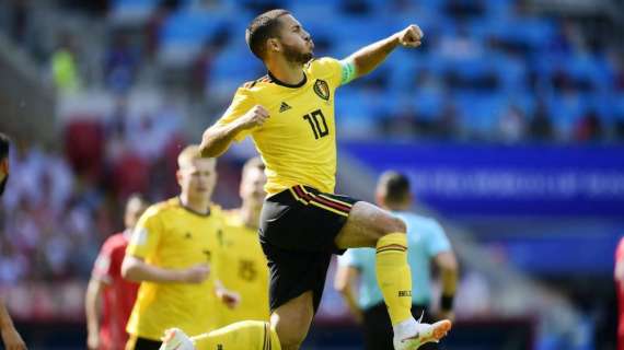 Belgio-Tunisia, 5-2 il finale: doppiette per Hazard e Lukaku