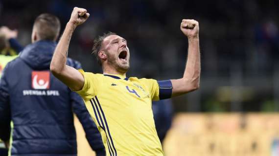 Svezia, il primo gol sa un po' d'Italia: Granqvist da rigore sigla il vantaggio sulla Corea del Sud