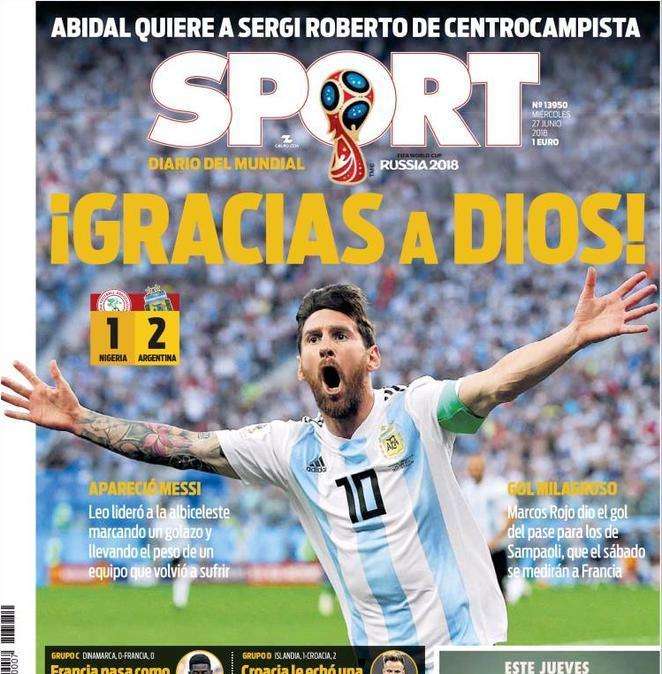 Argentina qualificata, da Barcellona esultano per Messi: "Grazie a Dio"
