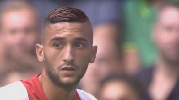 Marocco, Ziyech non fa calare il prezzo all'Ajax: ci prova la Roma